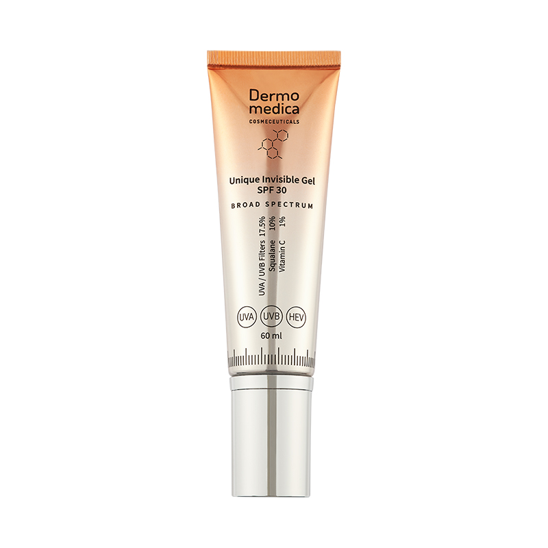 DERMOMEDICA UNIQUE INVISIBLE GEL SPF 30 Żelowe Serum Z SPF 30 60 ml