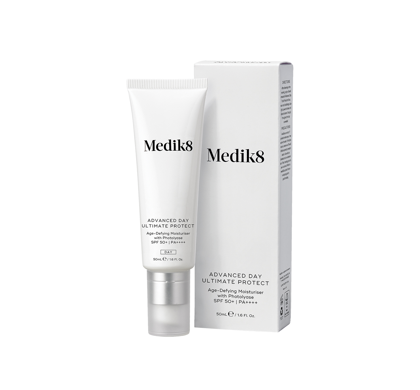 MEDIK 8 ADVANCED DAY ULTIMATE PROTECT SPF 50+ Krem Z Wysoką Ochroną Przeciwsłoneczną 50 ml