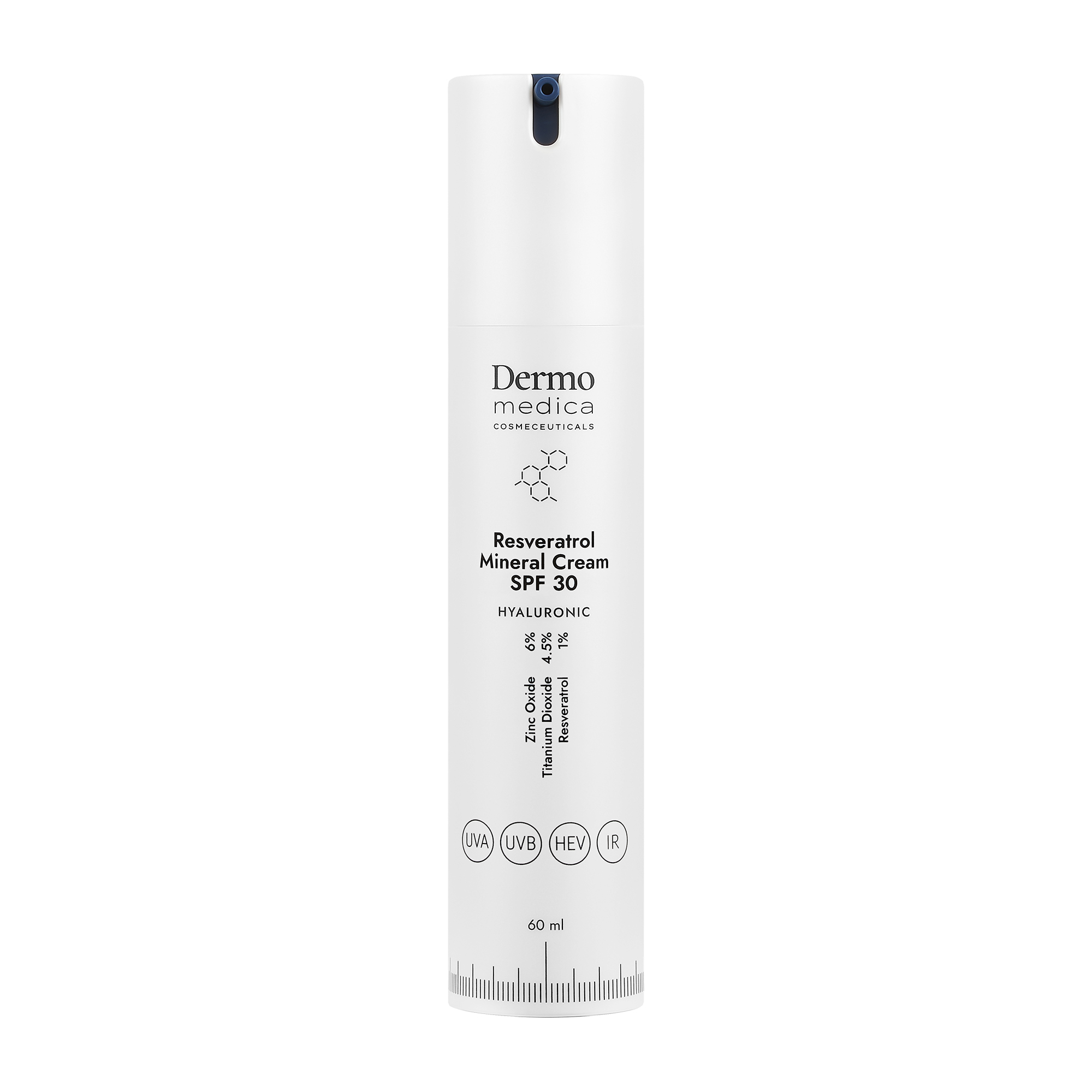 DERMOMEDICA Resveratrol Mineral Cream SPF 30 mineralny krem przeciwzmarszczkowy z SPF 30 60 ml