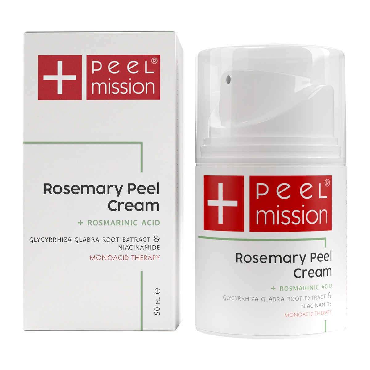 Peel Mission Rosemary Peel Cream krem z kwasem rozmarynowym 50 ml