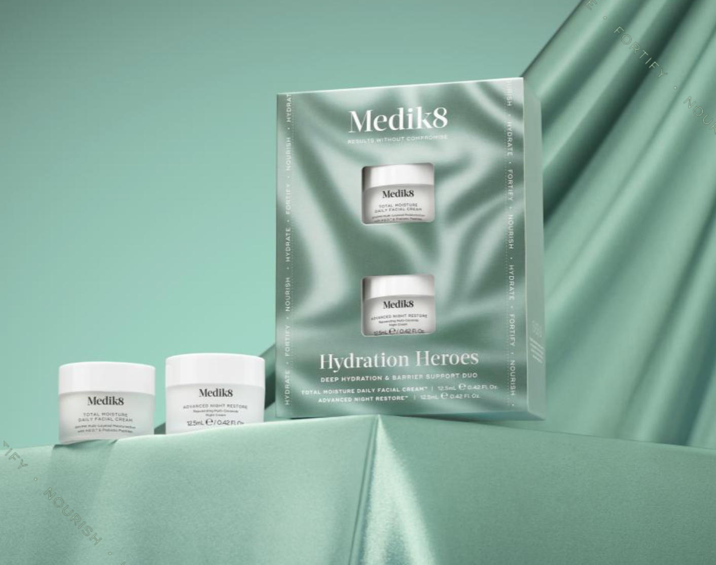 Medik8 Hydration Heroes zestaw Total Moisture Daily Facial 12,5 ml + Advanced Night Restore 12,5 ml