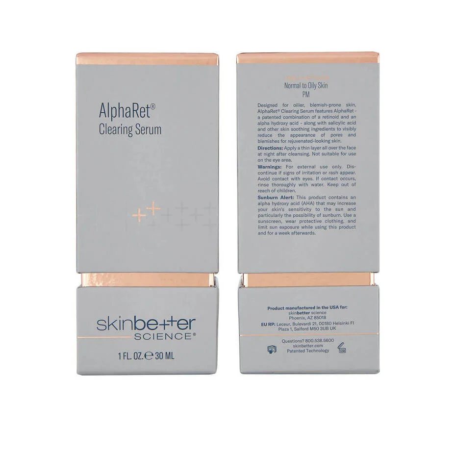 SKINBETTER SCIENCE Alpharet® Clearing Serum Oczyszczające Serum 30 ml SKINBETTER SCIENCE Alpharet® Clearing Serum Oczyszczające Serum 30 ml