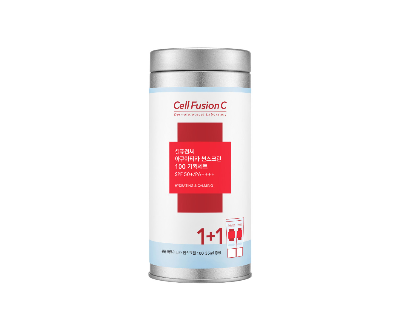 CELL FUSION C Aquatica Sunscreen 100 nawilżający krem z filtrem SPF 