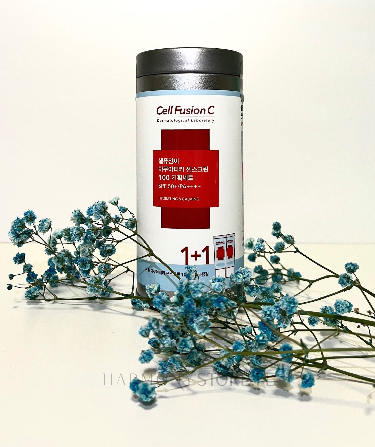 CELL FUSION C Aquatica Sunscreen 100 nawilżający krem z filtrem SPF 50 ml