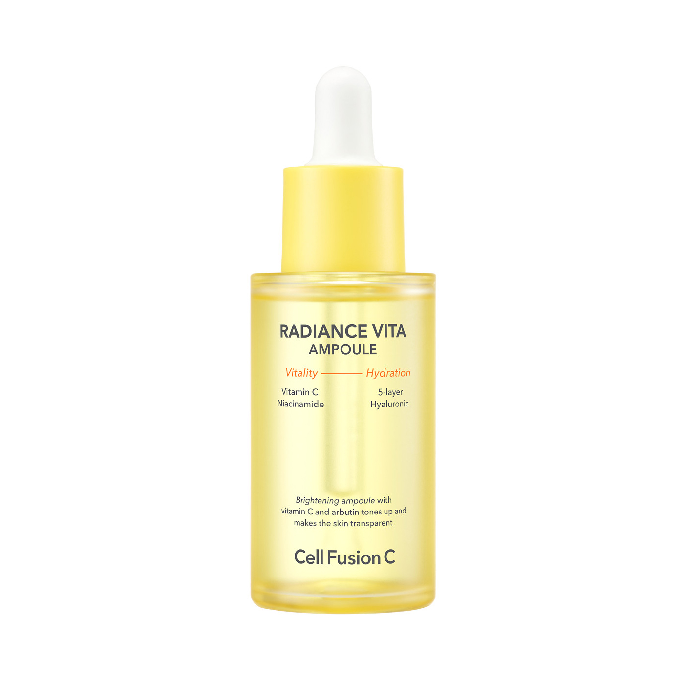 CELL FUSION C RADIANCE VITA AMPOULE Rozjaśniające Serum z Witaminą C I Arbutyną 30 ml