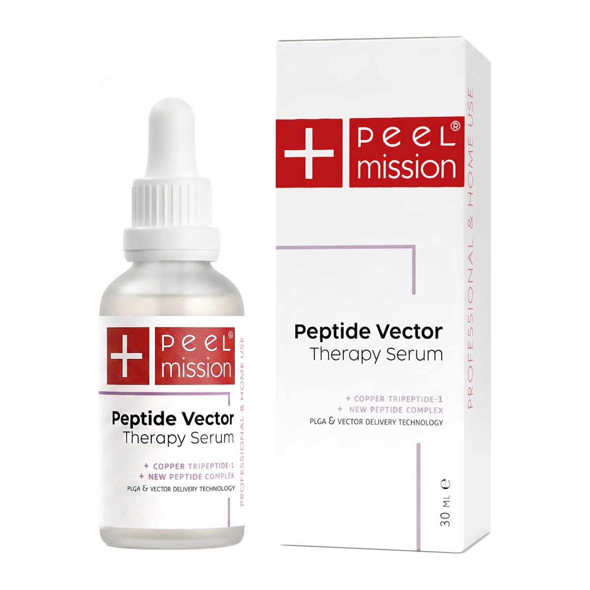 Peel Mission Peptide Vector Therapy Serum serum peptydowe przeciwstarzeniowe 30 ml