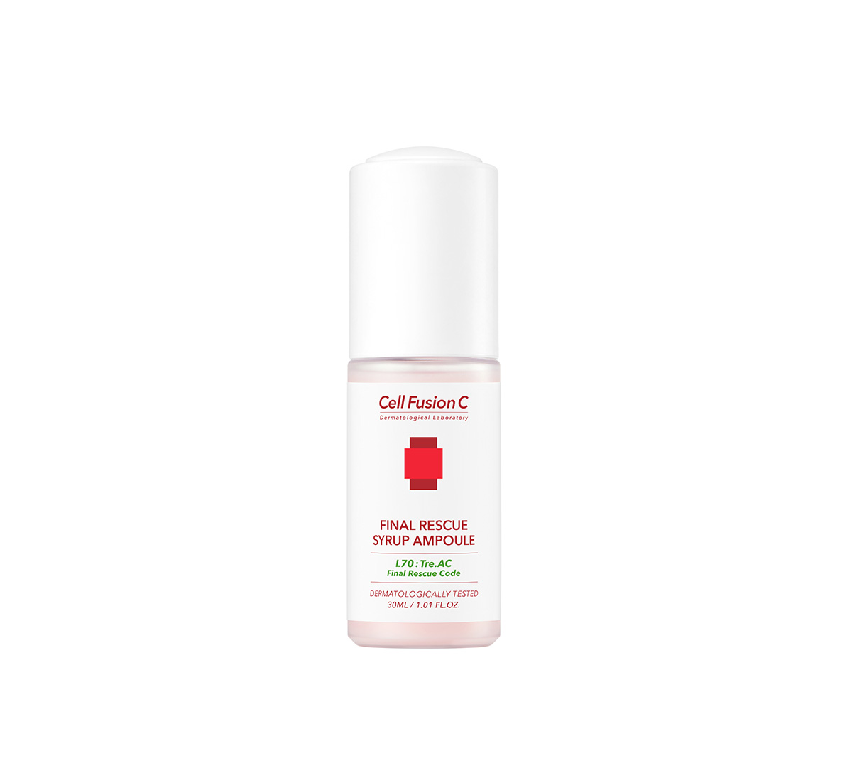 CELL FUSION C FINAL RESCUE SYRUP AMPOULE Serum Łagodzące Dla Skór Trądzikowych 30 ml