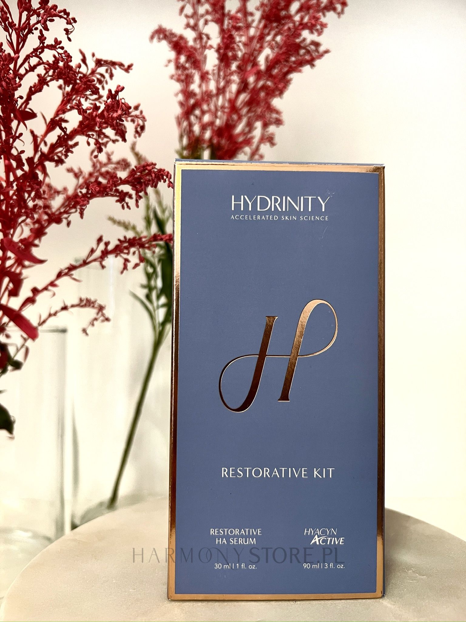 HYDRINITY Restorative Kit zestaw naprawczy Ha Serum 30 ml + mgiełka Hyacyn Active 90 ml