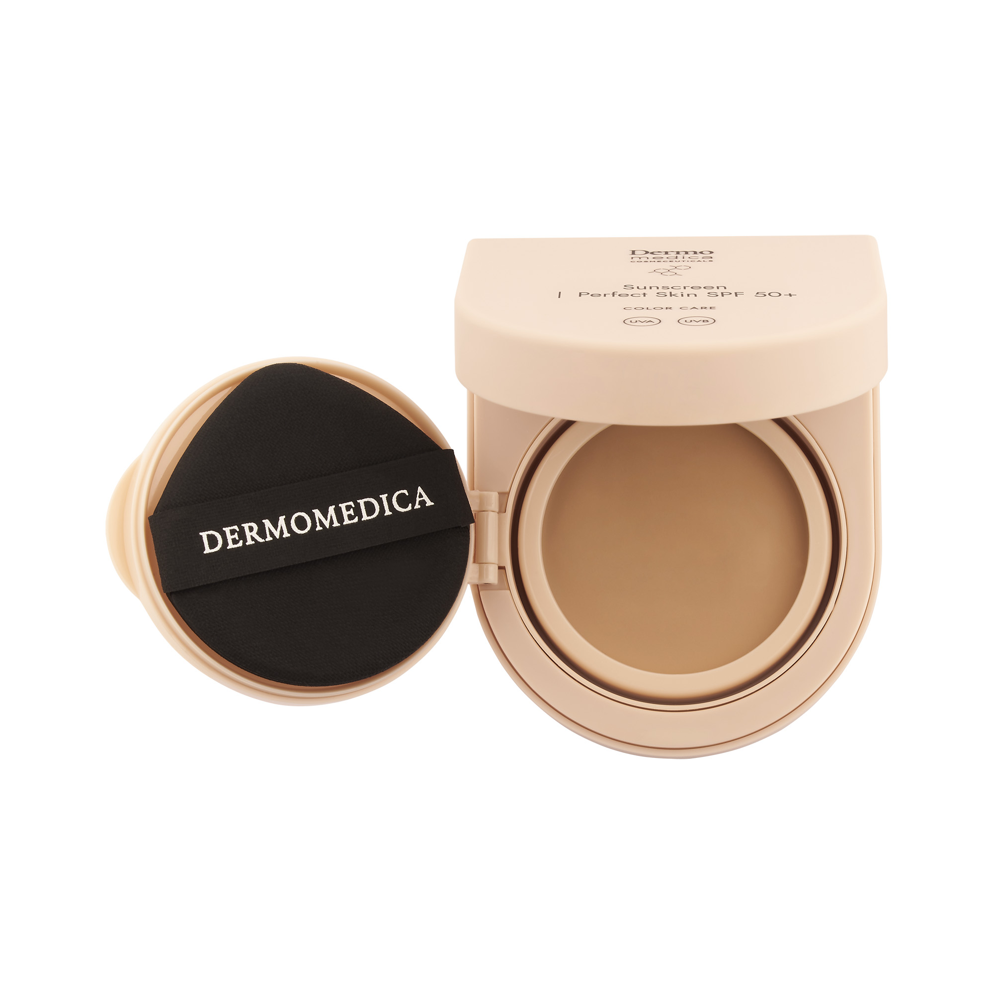 Otwarty Kompakt Dermomedica Sunscreen Perfect Skin SPF50