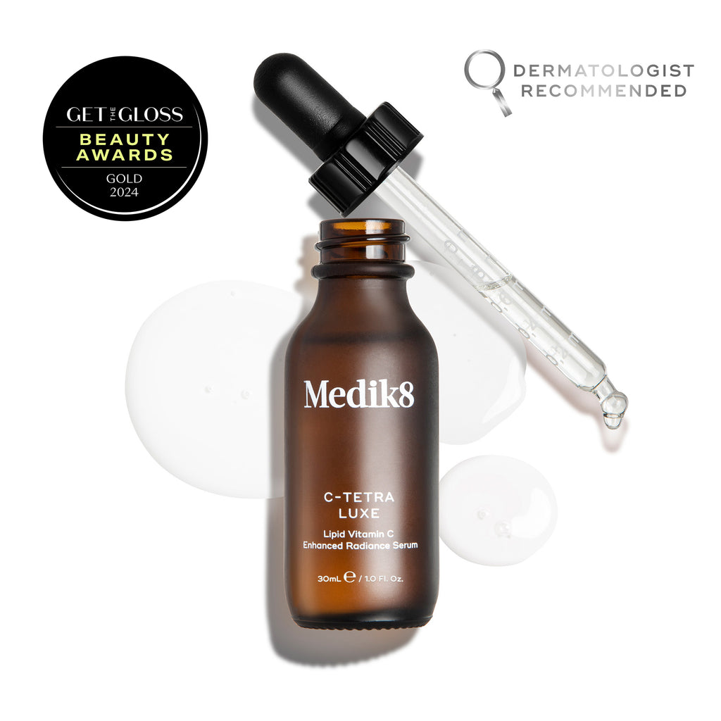 MEDIK8 C-Tetra LUXE rozjaśniające serum do twarzy z witaminą C  30 ml