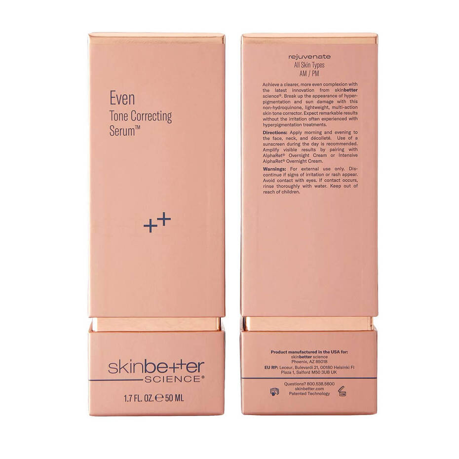 SKINBETTER SCIENCE Even Tone Correcting Serum depigmentujące i rozjaśniające serum 50 ml
