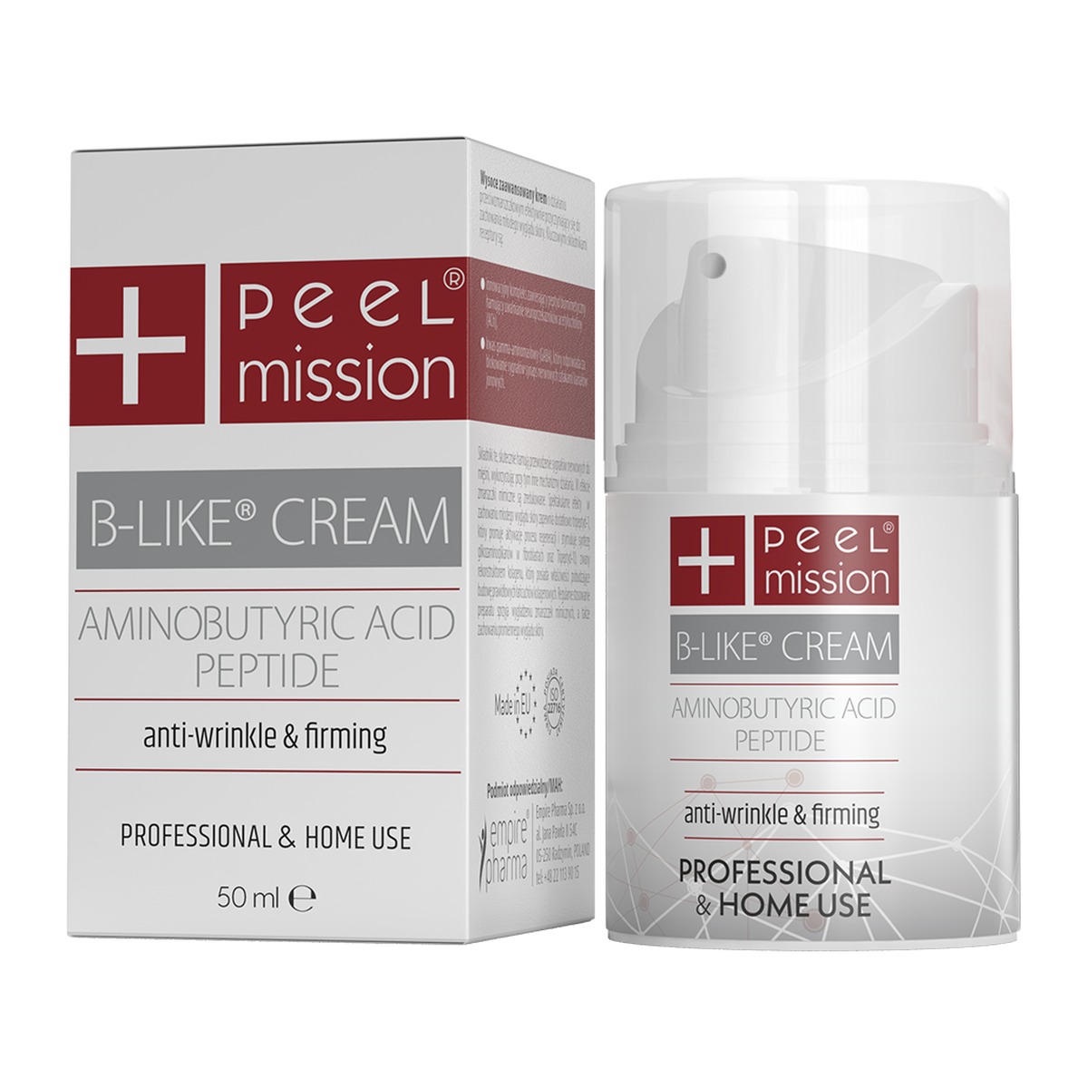 Peel Mission B-Like® Cream krem przeciwzmarszczkowy z GABA 50 ml