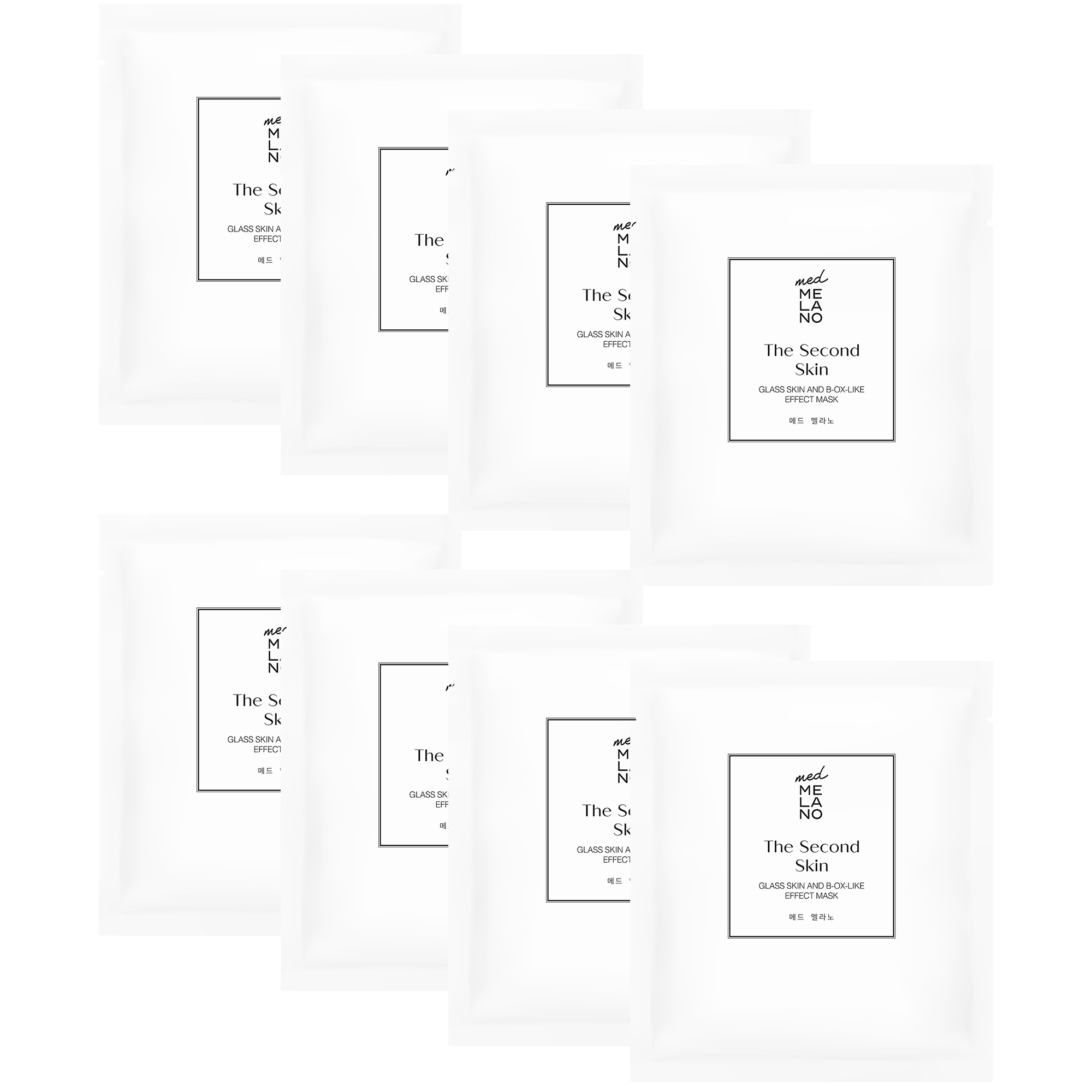The Second Skin_8 Med Melano Maska The Second Skin 8 sztuk