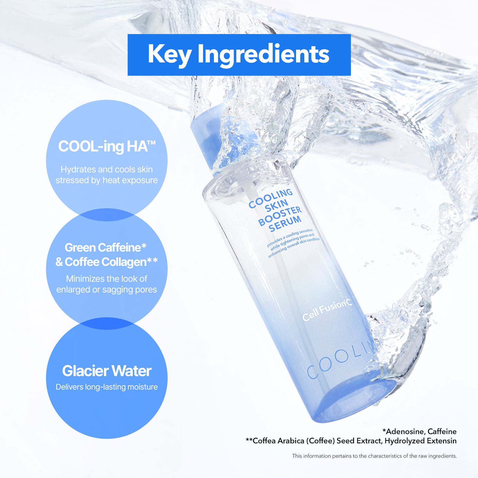 Cell Fusion C Cooling Skin Booster Serum 150 ml