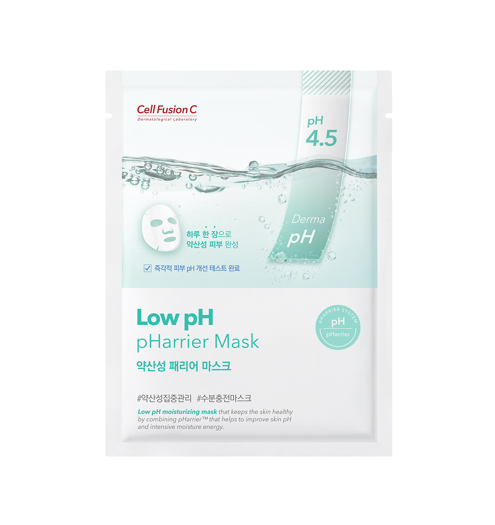 CELL FUSION C LOW PH PHARRIER MASK Nawilżające Maski W Płacie 10 szt