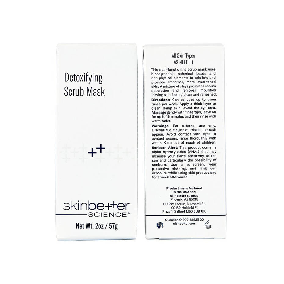 SKINBETTER SCIENCE Detoxifying Scrub Mask maska peelingująca 60 ml
