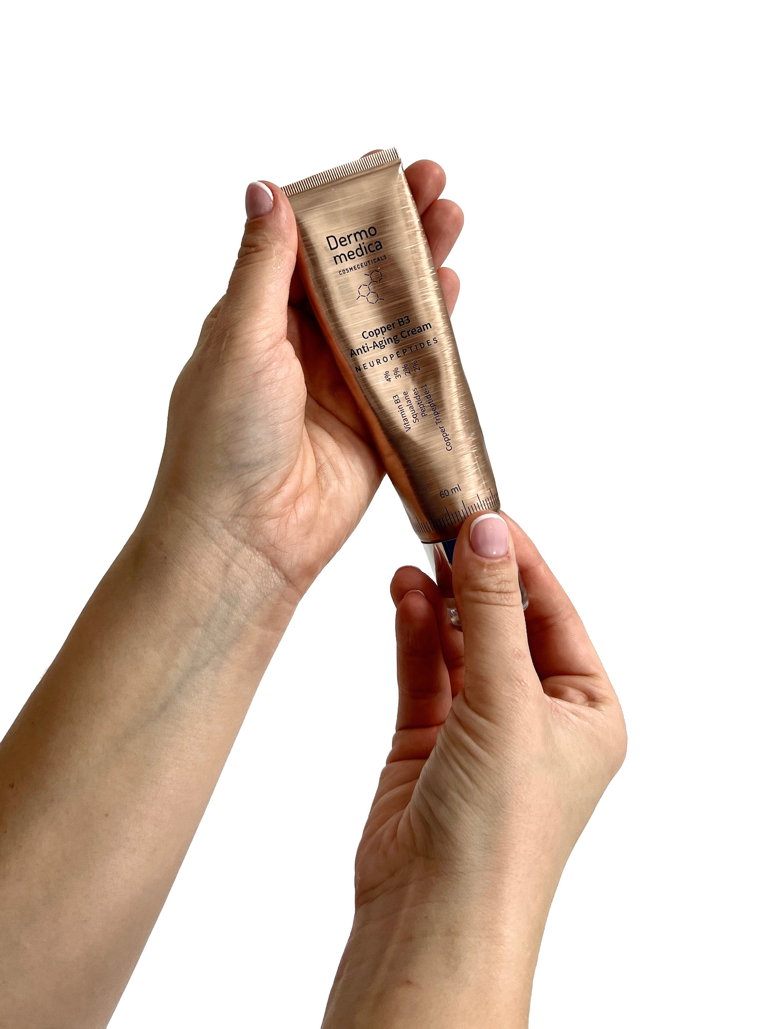 DERMOMEDICA COPPER B3 ANTI-AGING CREAM Luksusowy Krem z Peptydem Miedziowym 60 ml