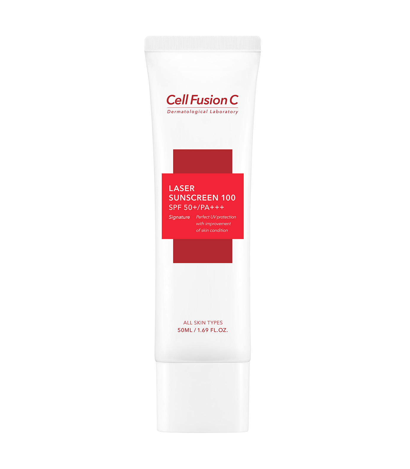 CELL FUSION C LASER SUNSCREEN 100 Przeciwstarzeniowy Krem z Cynkiem z Filtrem SPF 50 ml