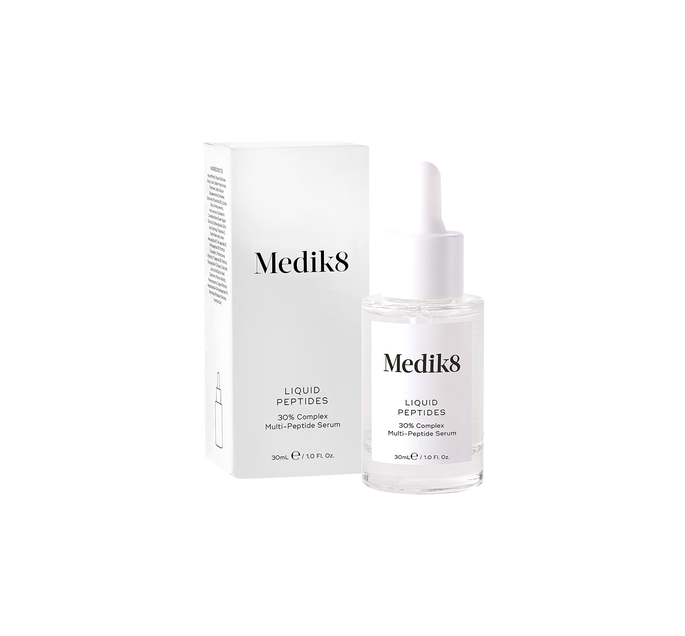 MEDIK 8 LIQUID PEPTIDES Nawilżające Serum Peptydowe 8 ml