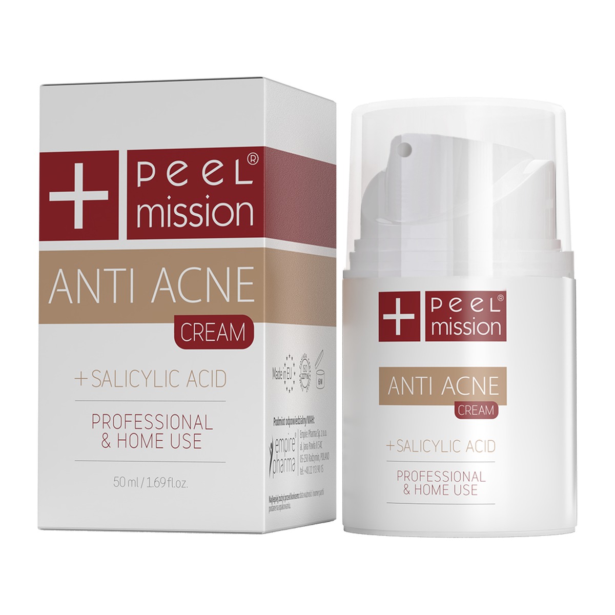 Peel Mission Anti Acne Cream krem matujący do skóry trądzikowej 50 ml