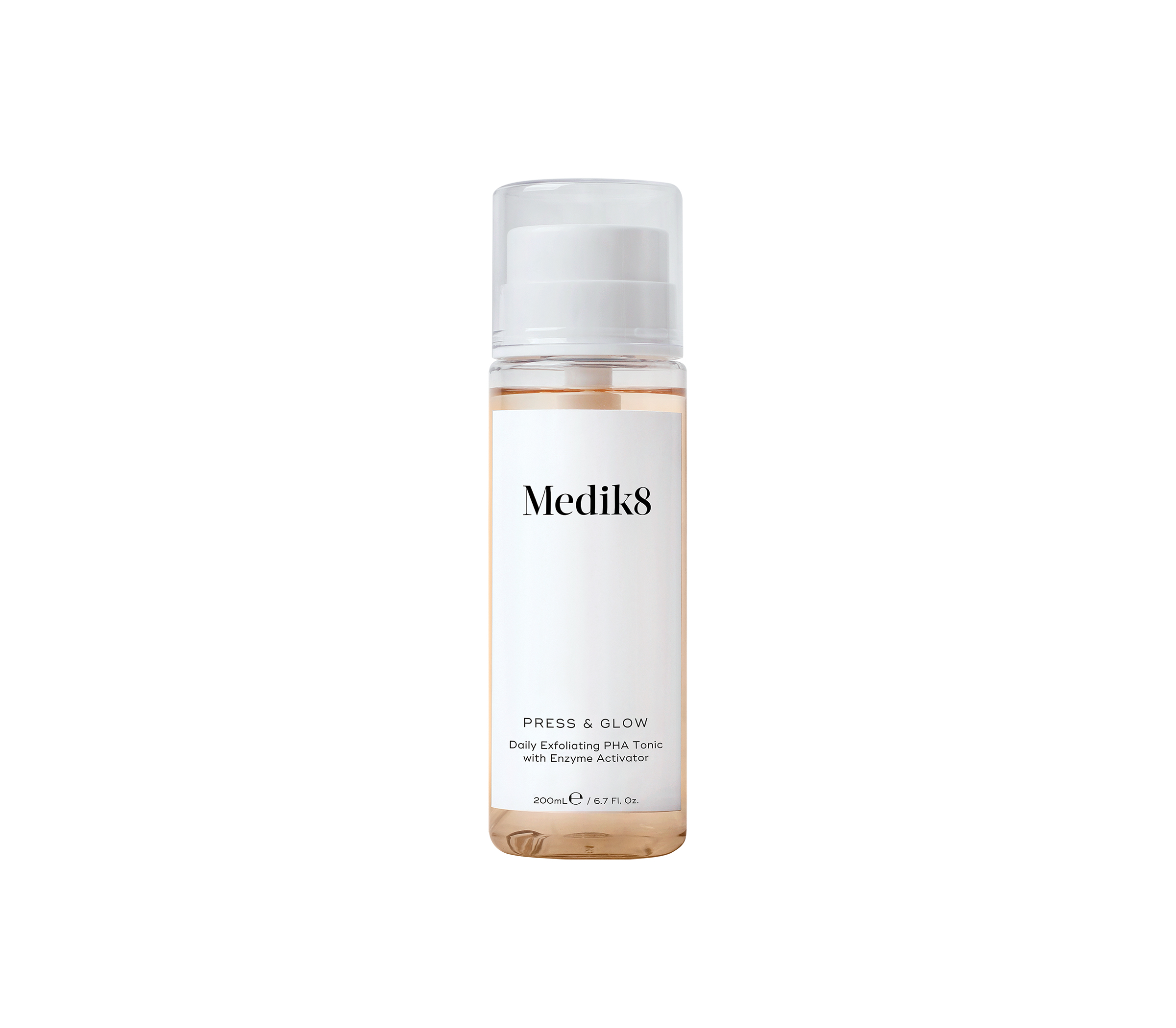 MEDIK 8 Press & Glow tonik do twarzy z kwasami PHA 200 ml MEDIK 8 Press & Glow tonik do twarzy z kwasami PHA 200 ml