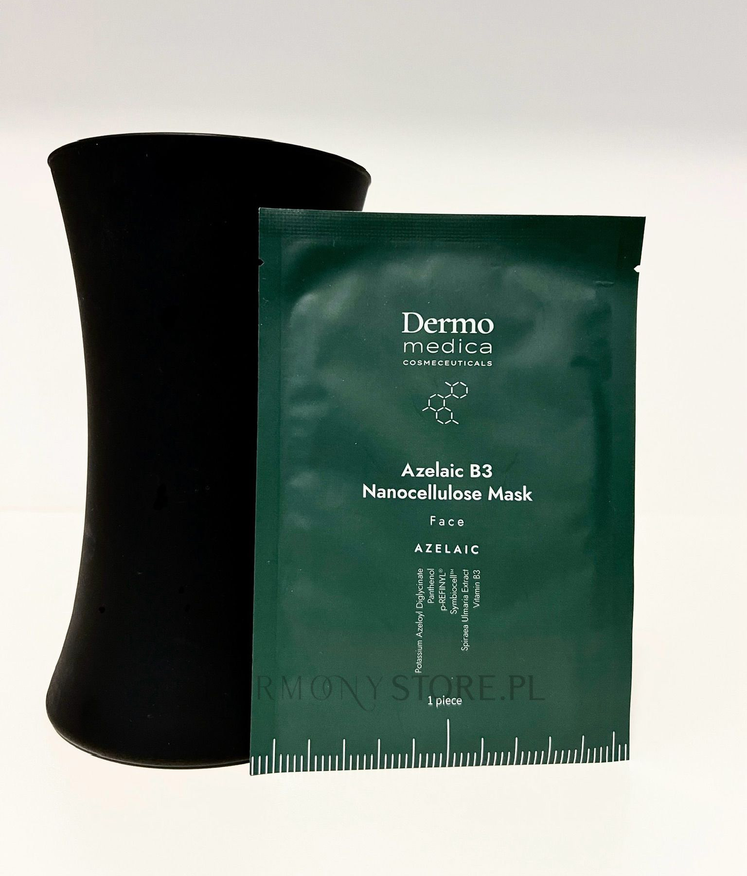 DERMOMEDICA Azelaic B3 Nanocellulose Mask wyciszająca maska w płacie
