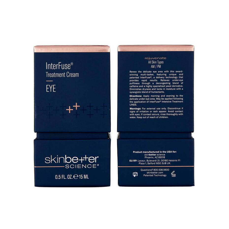 SKINBETTER SCIENCE Interfuse Treatment Cream Eye napinający krem pod oczy 15 ml