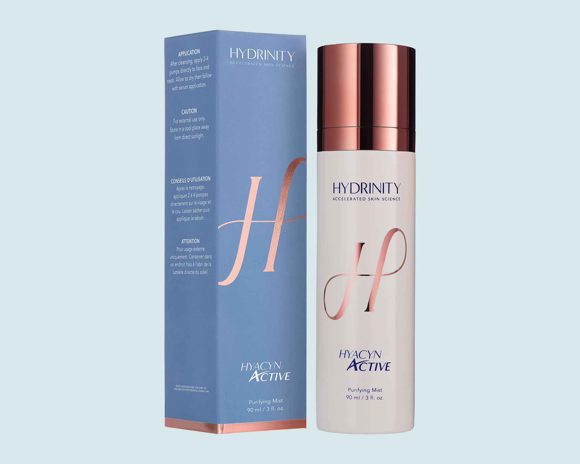 HYDRINITY Hyacyn Active mgiełka wyciszająca, nawilżająca, kojąca 90 ml HYDRINITY Hyacyn Active mgiełka wyciszająca, nawilżająca, kojąca 90 ml