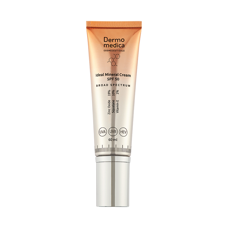 DERMOMEDICA IDEAL MINERAL CREAM SPF 50 Krem Mineralny Z SPF 50 60 ml