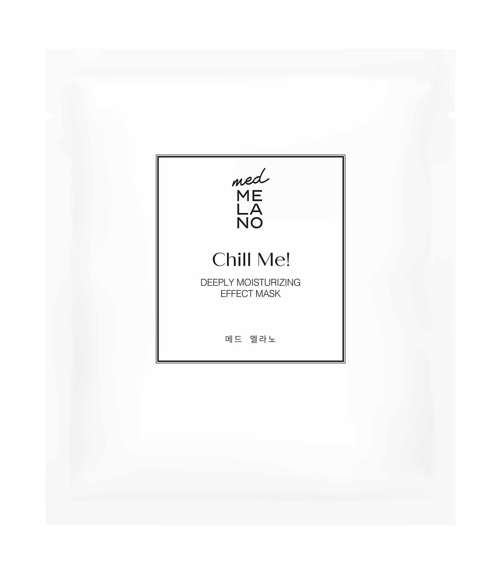 Med Melano Chill Me! maska głęboko nawilżająca 1 szt Maska Med Melano Chill Me