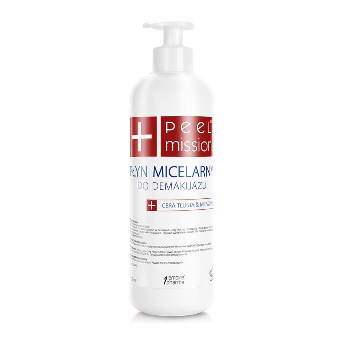 Peel Mission Płyn Micelarny do cery tłustej i mieszanej 500 ml