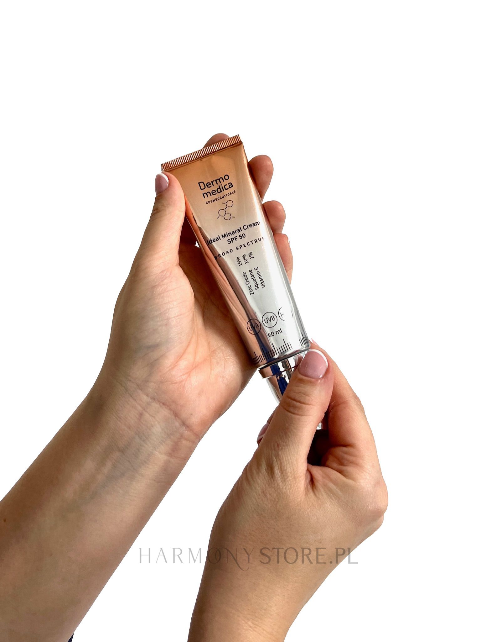 DERMOMEDICA IDEAL MINERAL CREAM SPF 50 Krem Mineralny Z SPF 50 60 ml